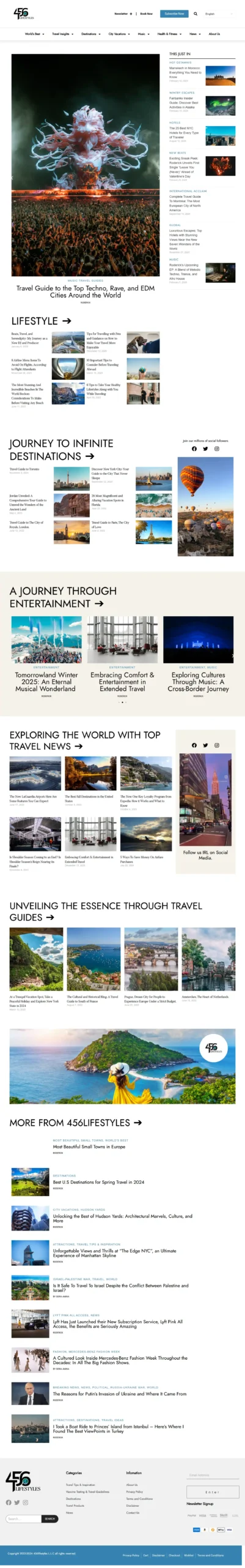 456 Lifestyles | Elegant Luxury Travel Blog